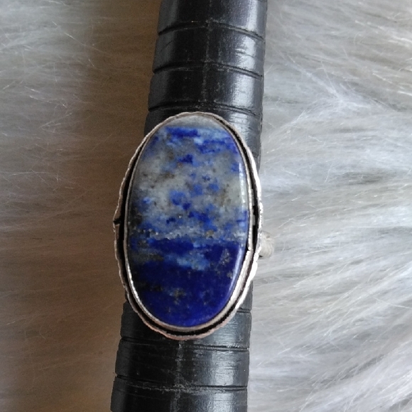 Jewelry - Sodalite Silver Plated Gemstone Ring